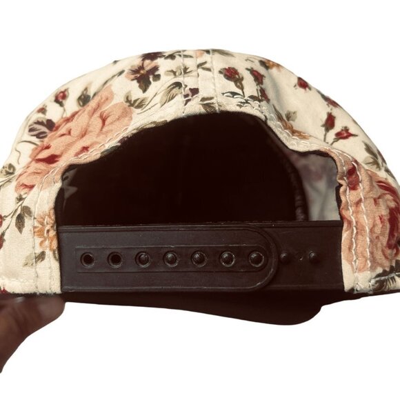 Floral Baseball Hat Cap Snap Back Miami Light Fashion Adjustable Wide Brim - Picture 5 of 7